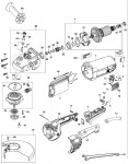 DeWalt D28411-LX ANGLE GRINDER Spare Parts